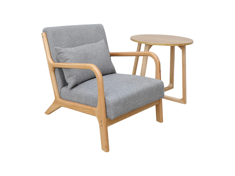 Nowoczesne krzesło skórzane z drewnianymi ramionami, krzesło do salonu, meble wewnętrzne YQ-K2001