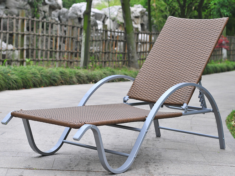 Outdoor Wicker Lounge, aluminium wiklinowe, basenowe salon wiklinowy YQ-RB-401